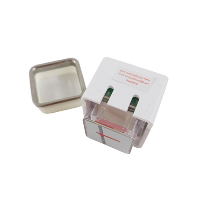 Elevator Push Button Square DA200 DC 24V/12V Red Light Without Braille Slot Opening Facing Outward