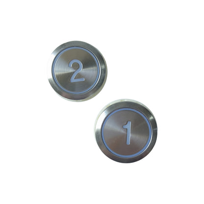 10PCS Elevator Button DA511 G01 DC 24V Red Light Without Braille