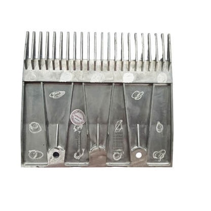 10PCS/LOT Escalator Parts Moving Walkway Comb Plate 22T 2 Holes DB 300000007488 DB300000007488 Length 207mm Width 185mm Install Size 112mm