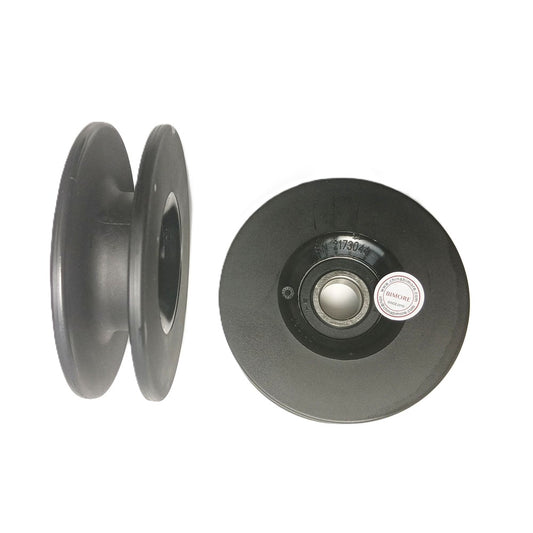 Lote de 5 rodillos para pasamanos de escalera mecánica DEE217304, diámetro exterior 120 mm, altura 33 mm, diámetro interior 20 mm, rodamiento de 4,72 pulgadas, 6204rs