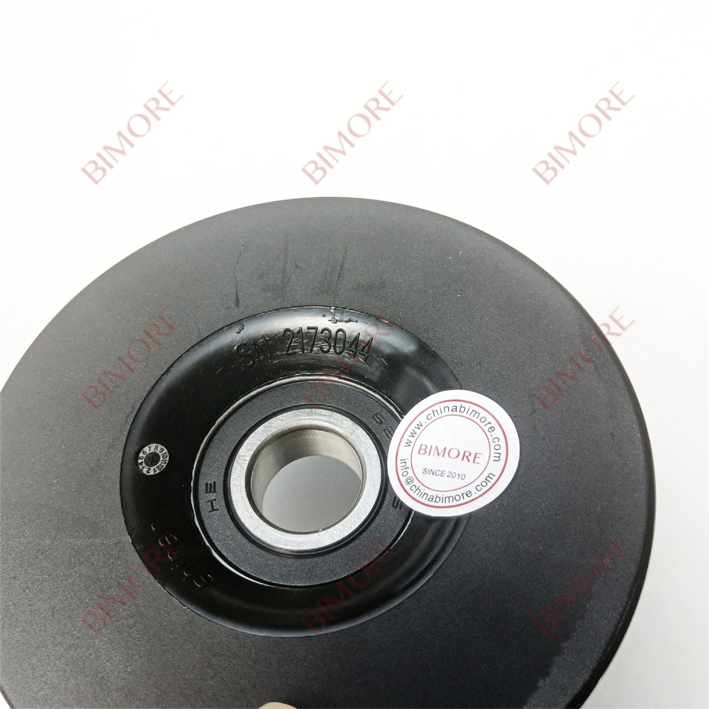 Lote de 5 rodillos para pasamanos de escalera mecánica DEE217304, diámetro exterior 120 mm, altura 33 mm, diámetro interior 20 mm, rodamiento de 4,72 pulgadas, 6204rs