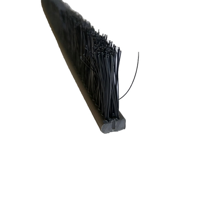 for ECO3000 Escalator Parts Single-row Skirt Deflector Brush Black Nylon DEE4017572 11.5*33 W 11.5mm H 33mm With Base Customize