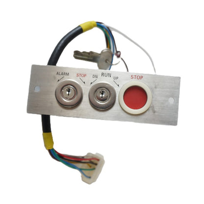 2 piezas/lote Bloqueo de Esalator Interruptor de parada de emergencia Bloqueo de energía