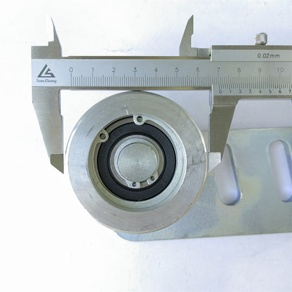 1pcs KM5292350G12 Escalator Parts Escalator Guide Roller Bracket Assembly  70*32*6204