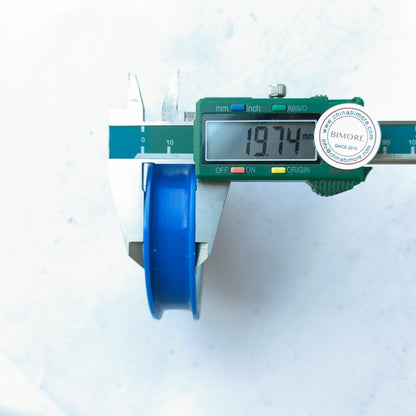 10pcs Elevator Door Hanger Roller 85x20x6204 85*20*6204 Blue Single Groove OD85mm W20mm ID20mm Bearing 6204