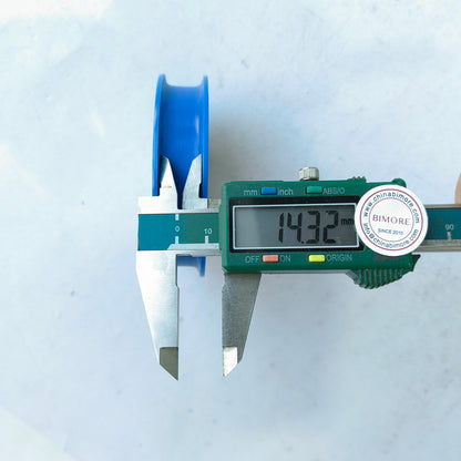 10pcs Elevator Door Hanger Roller 85x20x6204 85*20*6204 Blue Single Groove OD85mm W20mm ID20mm Bearing 6204