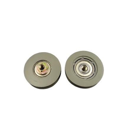 56*14mm U-Groove Elevator Door Hanger Roller with 6201 Bearing M8 Lift Spare Parts 50PCS/LOT