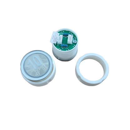 10PCS/LOT Elevator Button F0711144A A2 Blue Light With Braille 1~10 Number