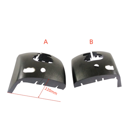 1PC/LOT Escalator Handrail Inlet Black Cover With Notch and Small Window L 250mm Escalator Parts A or B