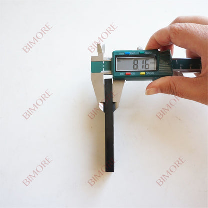 Lote de 20 deslizadores de zapata para puerta de ascensor BIMORE GAA385GX1 L94 mm para correa de acero