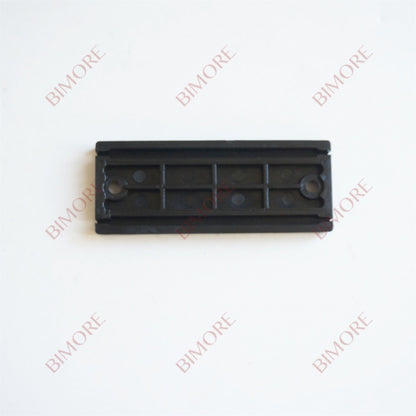 Lote de 20 deslizadores de zapata para puerta de ascensor BIMORE GAA385GX1 L94 mm para correa de acero