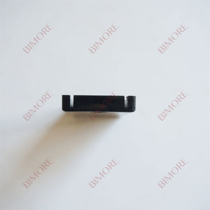 Lote de 20 deslizadores de zapata para puerta de ascensor BIMORE GAA385GX1 L94 mm para correa de acero