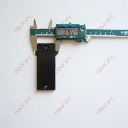 Lote de 20 deslizadores de zapata para puerta de ascensor BIMORE GAA385GX1 L94 mm para correa de acero