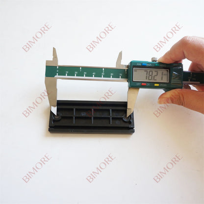 Lote de 20 deslizadores de zapata para puerta de ascensor BIMORE GAA385GX1 L94 mm para correa de acero