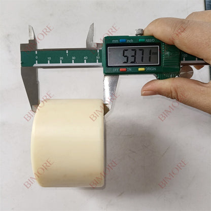 Lote de 10 rodillos para escalera mecánica GAA456CX3, 76 x 54 x 6201, diámetro exterior de 76 mm, ancho de 54 mm, rodamiento 6201