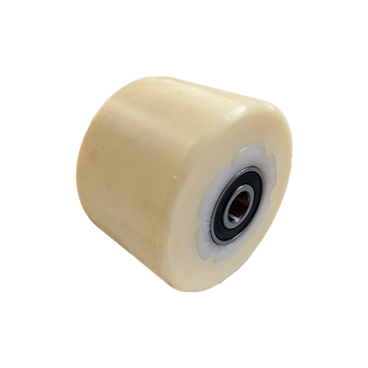 Lote de 10 rodillos para escalera mecánica GAA456CX3, 76 x 54 x 6201, diámetro exterior de 76 mm, ancho de 54 mm, rodamiento 6201