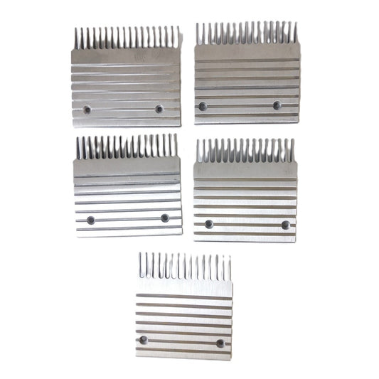 Lote de 10 placas de peine de aluminio para escaleras mecánicas GOA453A, GOA453A1/A4/A5/A6/A9