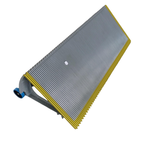 1PC/LOT Escalator Aluminum Alloy Step HAA26140L SMAL01 1000 Type Gray Polished Surface With 3 Sides Sprayed Yellow Paint L 1010mm Step Wheel GAA290CF2 76x22x6203 Customized