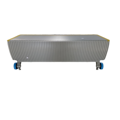 1PC/LOT Escalator Aluminum Alloy Step HAA26140L SMAL01 1000 Type Gray Polished Surface With 3 Sides Sprayed Yellow Paint L 1010mm Step Wheel GAA290CF2 76x22x6203 Customized