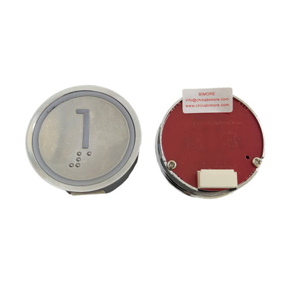 10pcs HD60-1 Lift Button Elevator Parts HD60-1 Elevator COP Button Light-green Light