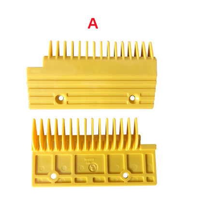 5PCS/LOT Escalator Comb Plate Yellow ABS 655B013 H06 655B013H06 HE655B013 Use for Hyndai Parts