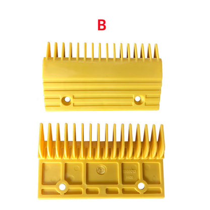 5PCS/LOT Escalator Comb Plate Yellow ABS 655B013 H06 655B013H06 HE655B013 Use for Hyndai Parts