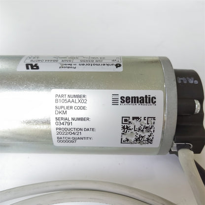1pcs B105AALX02 Elevator Door Motor B105AALX02 GR63X55 GR 63X55 Elevator Spare Parts Lift Motor