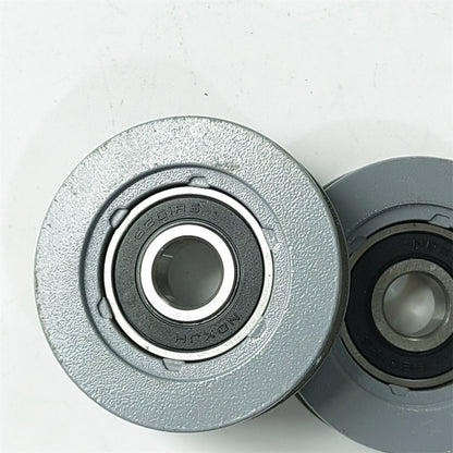 10pcs 56*14*6201 Elevator Door Hanger Roller 56x14x6201 Wheel D56mm H14mm ID12mm Without Axle