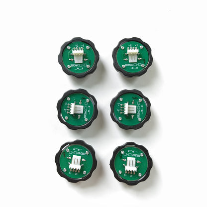 10pcs BR34C BR34CB Elevator Parts Push Button Blue White Red Light With Braille