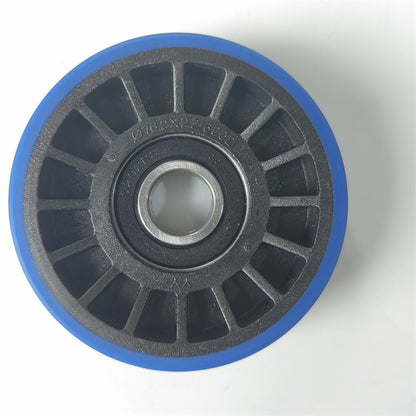 100PC/LOT Escalator Step Chain Roller OD76.2mm W22mm Bearing 6202