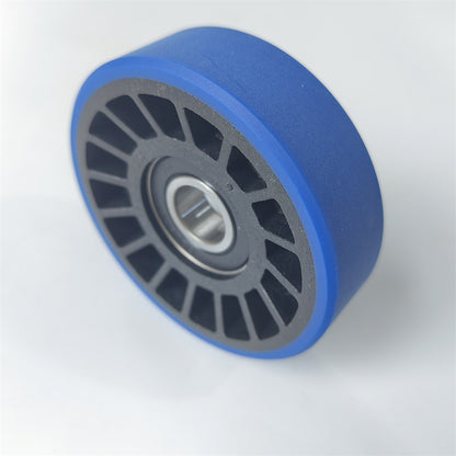 100PC/LOT Escalator Step Chain Roller OD76.2mm W22mm Bearing 6202
