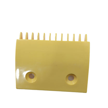 20PCS/LOT 2L08319 Escalator Yellow Plastic Comb L110mm W90mm Hole Space 60mm 12T
