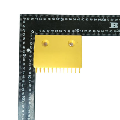 20PCS/LOT 2L08319 Escalator Yellow Plastic Comb L110mm W90mm Hole Space 60mm 12T