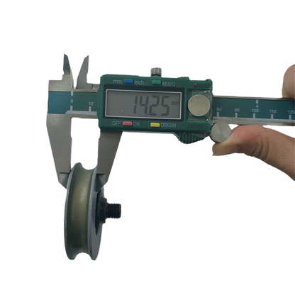 20PCS/LOT Elevator Door Rope Roller OD56mm W14mm Bearing 6201RS With Alex 56*14*6201