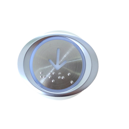 10PCS/LOT  AN306 Elevator Oval Button A3N52401 A4J52400 A4N52401 190624 White Light G20090808H01 With Braille