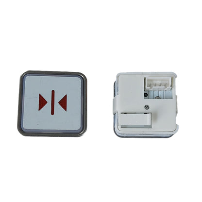 10PCS/LOT  MTD270 KAN-XL-270 Elevator Square Push Button without Braille Red Light Lift Spare Parts