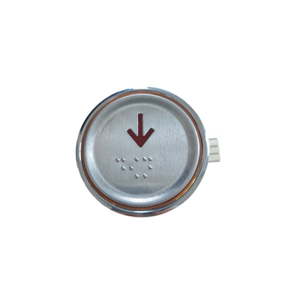10PCS/LOT  MTD265 AK-29B Elevator Push Button with Braille Red Light