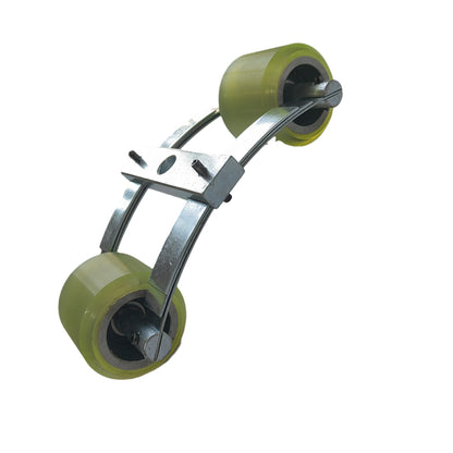 2PCS/LOT Escalator Press Roller Assembly Pressure Chain Roller Handrail Support Roller 60*55*6202 OD60mm W55mm