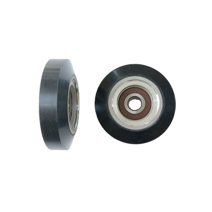 10PCS/LOT Escalator Roller High Speed Guide Roller OD90mm Thickness 25mm Bearing 6302