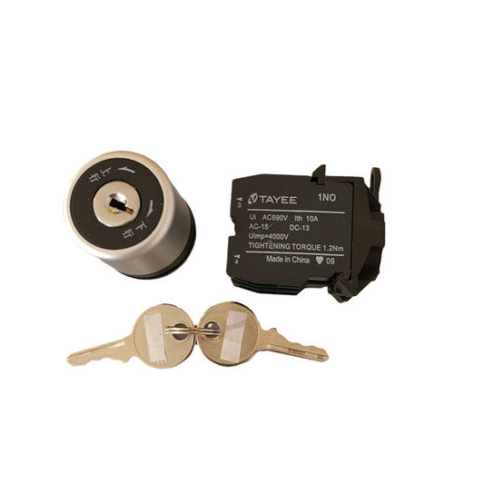 2PCS/LOT IEC60947 LA42Y3ON-20 Escalator Lock And Key