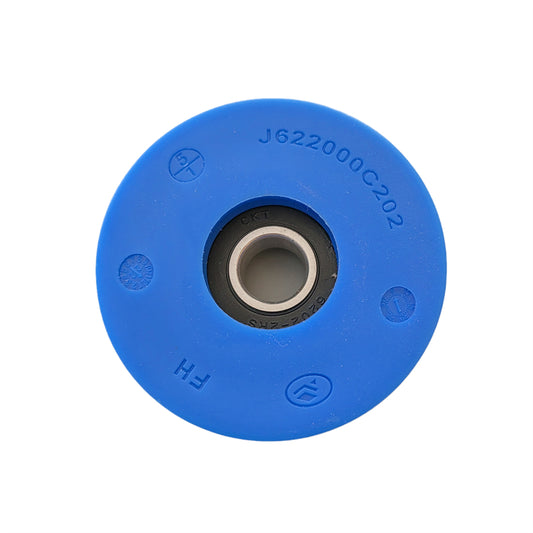 50PCS/LOT J622000C202 Escalator Step Chain Roller OD76mm W25mm Bearing 6202 2RS