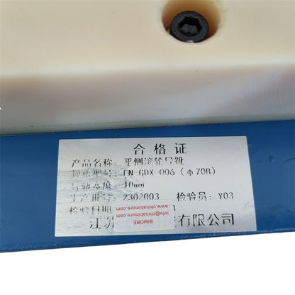 1PC/LOT FN-GDX-006 (Ф70B) For 10mm Rail Elevator Flat Side Roller Guide Shoe Wheel 70*25*6204