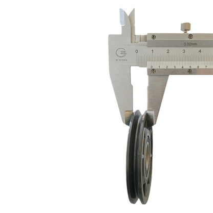 20PCS/LOT 3201.05.0010/C Elevator Steel Wire Rope Roller OD64mm W9mm Bearing 6202 64*9*6202