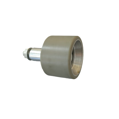 10PCS/LOT 70*50*6204 Escalator Handrail Roller Pressure Wheel with Shaft OD70mm W50mm Bearing 6204 M12