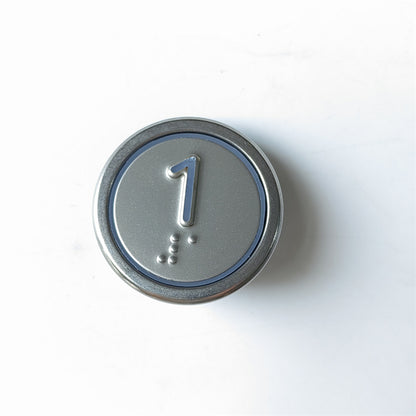 10PCS/LOT MVLA3-1 VER.3.0 A4N83542 Elevator Push Button White Light with Braille