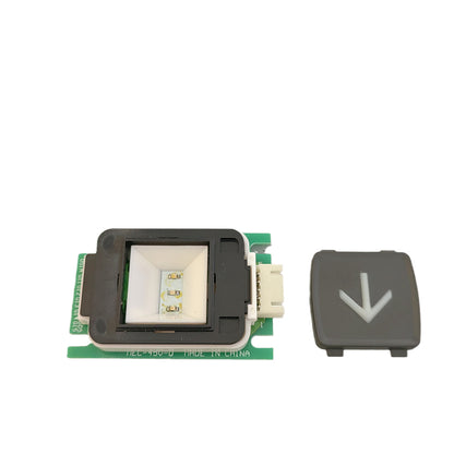 10PCS/LOT LHB-051A Side Plugin Elevator Button PCB Board Lift Indicator With Character