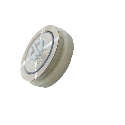 10PCS/LOT A4N60638 A4J60637 A3 Elevator Button with Braille White Light