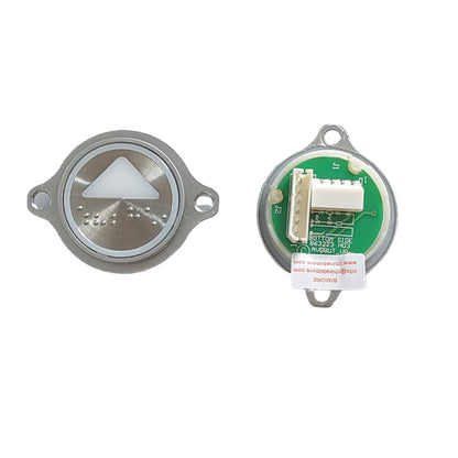 10PCS/LOT 863233 H03 Elevator Button with Screw Hole Red Light