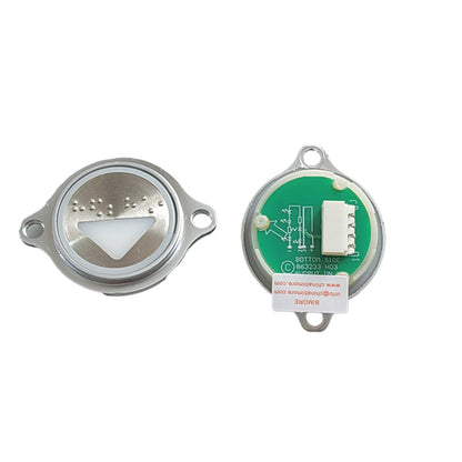 10PCS/LOT 863233 H03 Elevator Button with Screw Hole Red Light