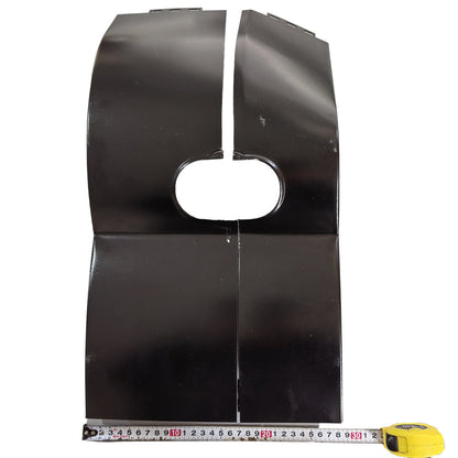 1set=1A+1B Escalator Handrail Frontplate 1 set escalator metal handrail cover plate Use for SJEC